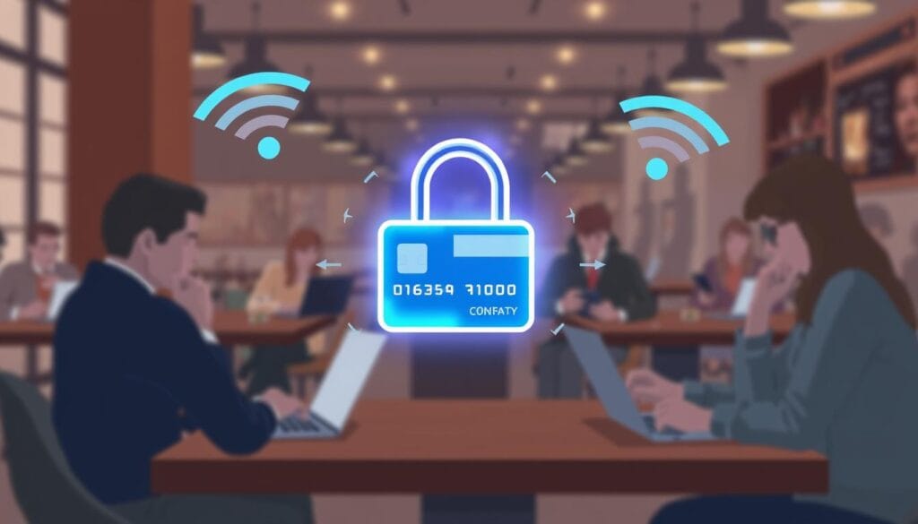 public Wi-Fi credit card security